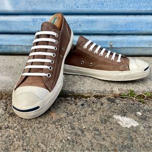 Nearly NWOT Jack Purcell Retro CONVERSE Leather Sneaks